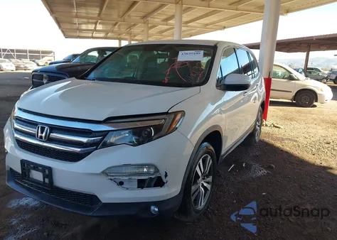 2017 Honda Pilot Ex from USA, damaged, VIN 5FNYF5H35HB012137